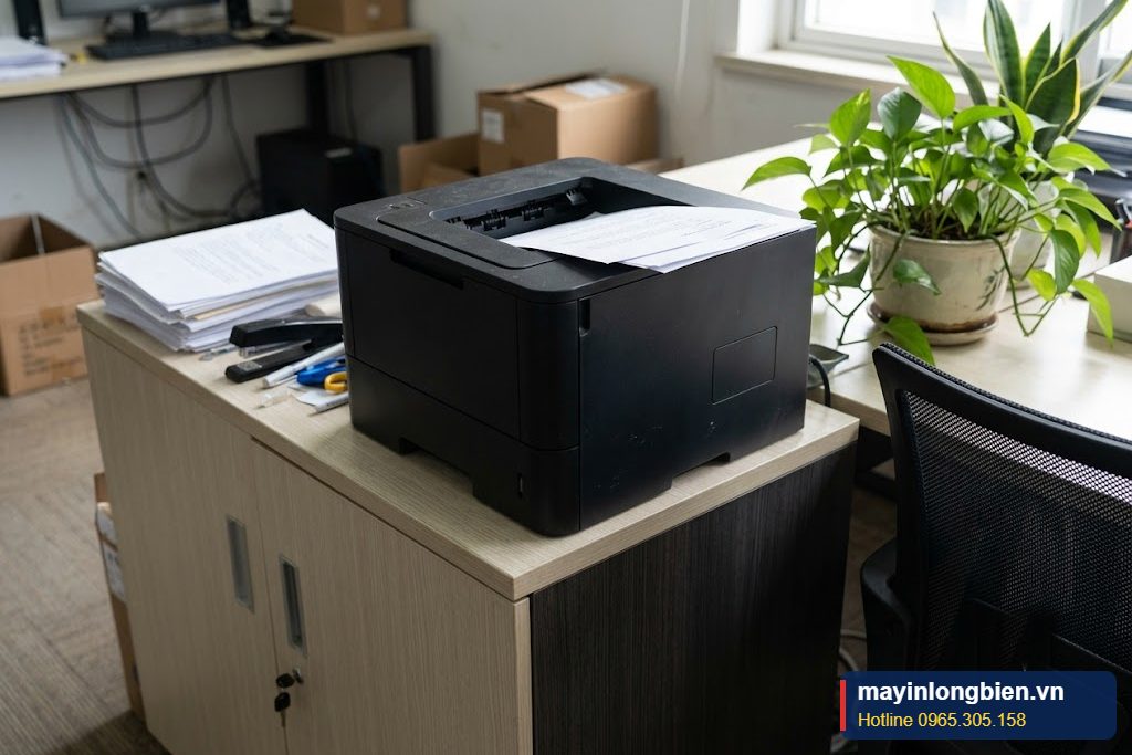 Máy in Brother laser đen trắng đặt tại văn phòng Máy in Brother laser đen trắng đặt tại văn phòng