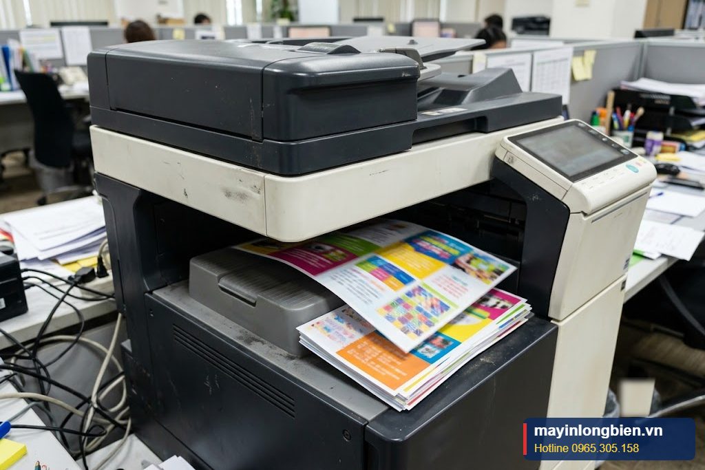 Máy photocopy màu in tài liệu quảng cáo Máy photocopy màu in tài liệu quảng cáo