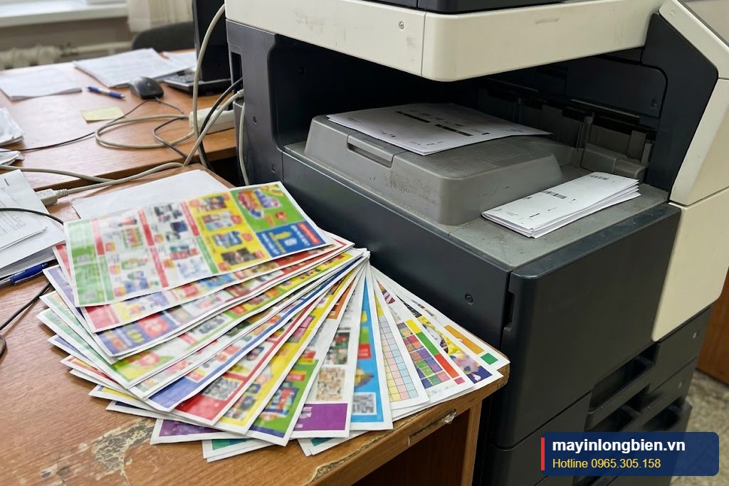 Tài liệu màu in từ máy photocopy màu Tài liệu màu in từ máy photocopy màu