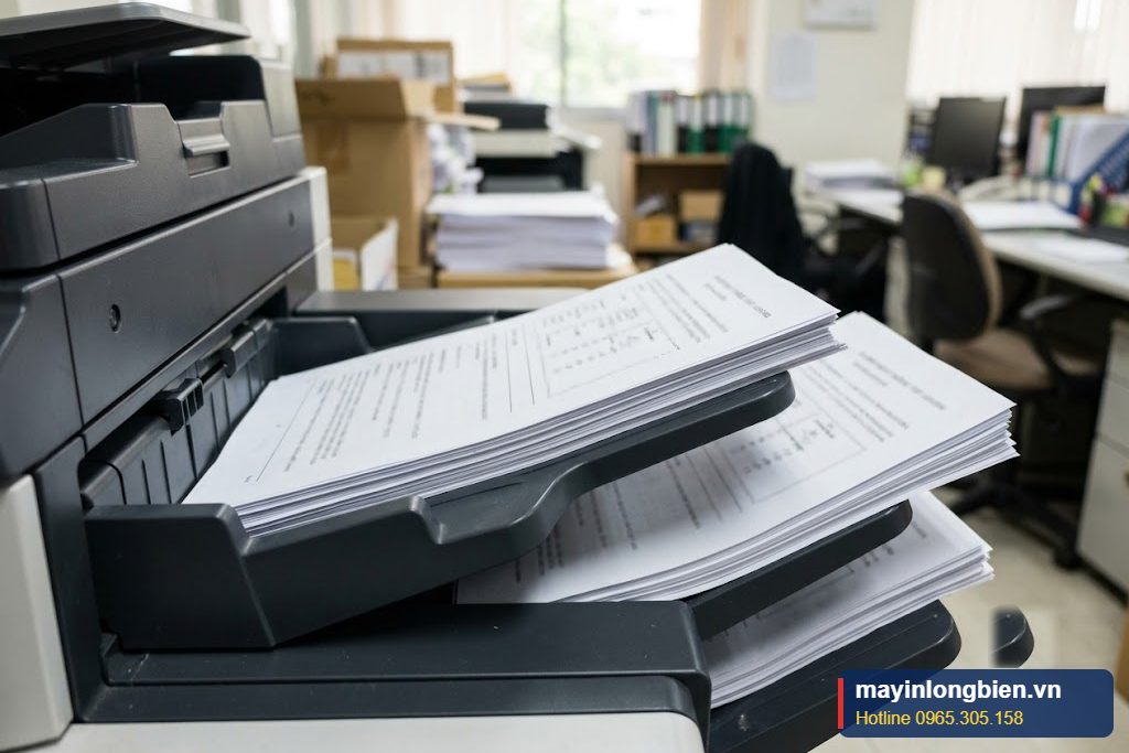 Chồng tài liệu photocopy hằng tháng của văn phòng Chồng tài liệu photocopy hằng tháng của văn phòng