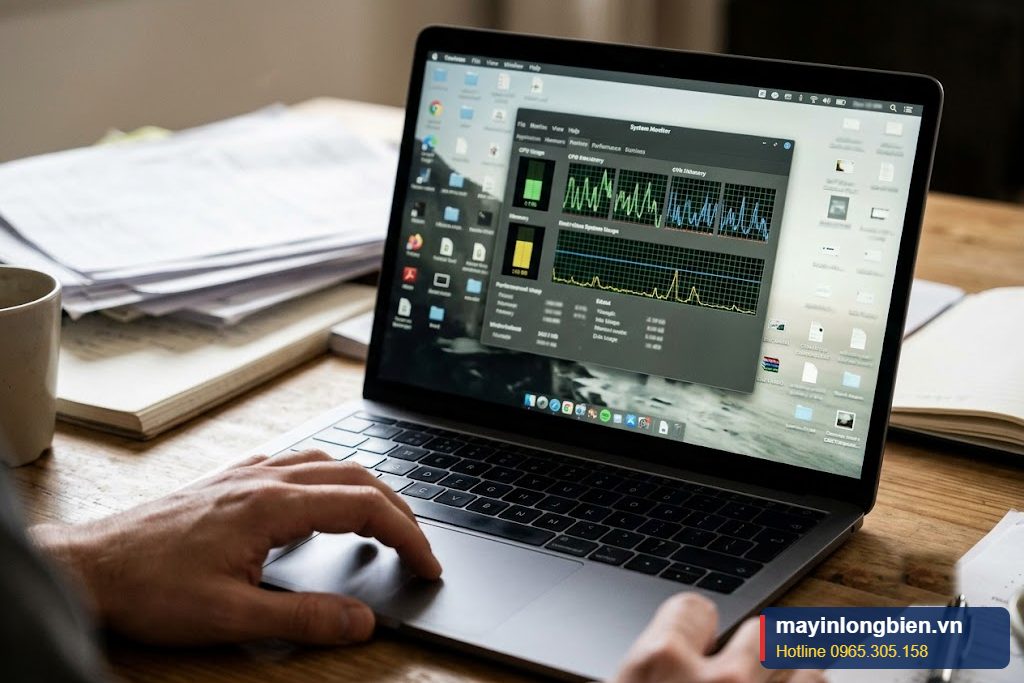Kiểm tra mức sử dụng CPU, RAM, ổ đĩa trên laptop