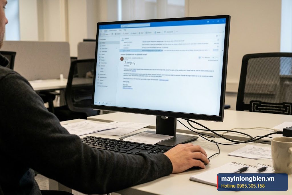 Nhân viên cẩn trọng với email lạ có file đính kèm Nhân viên cẩn trọng với email lạ có file đính kèm