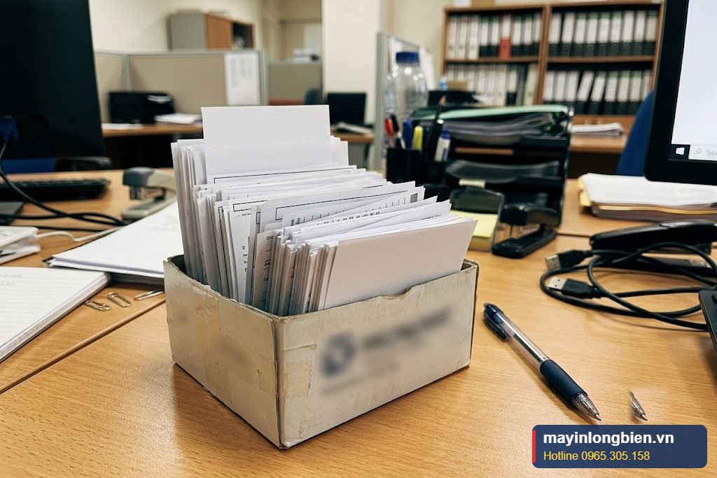 Giấy in một mặt tái sử dụng làm giấy nháp