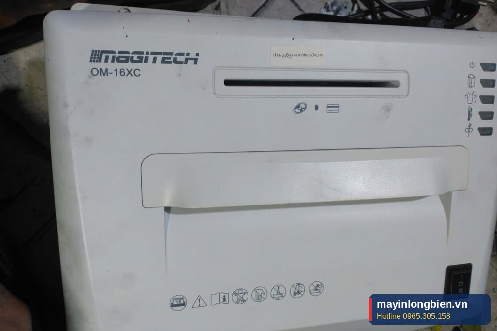 Máy hủy tài liệu văn phòng thực tế tại xưởng Thần Vũ