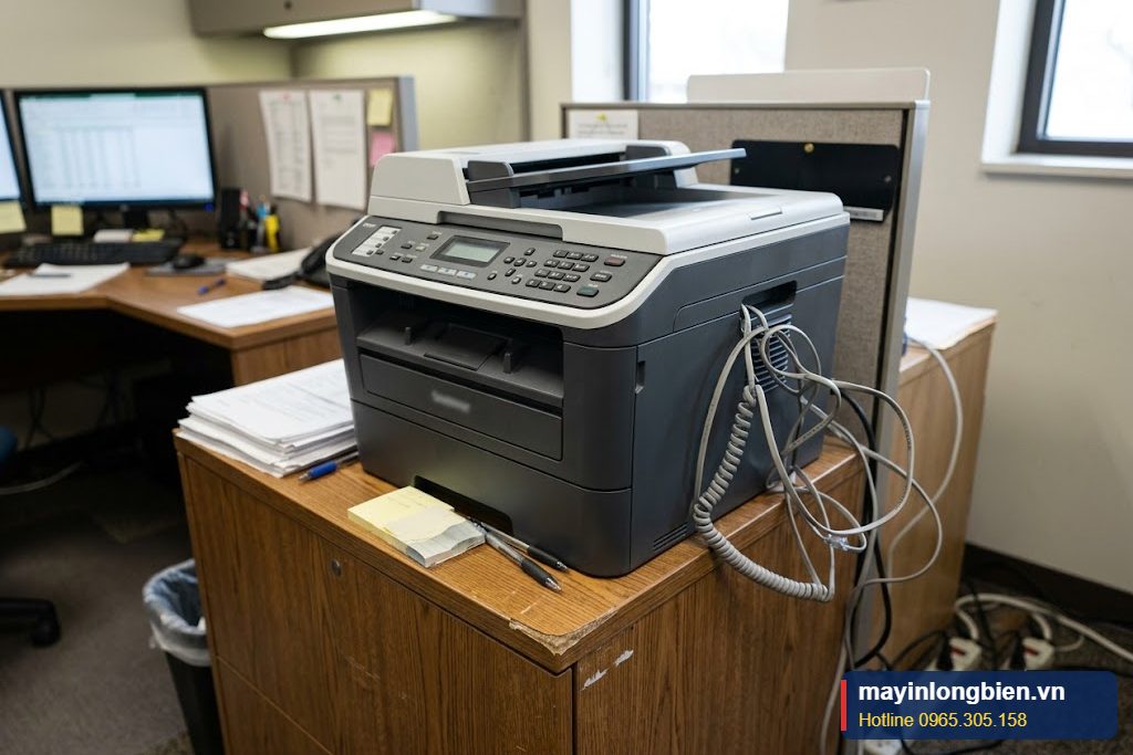Máy in đa năng có chức năng fax tại văn phòng nhỏ