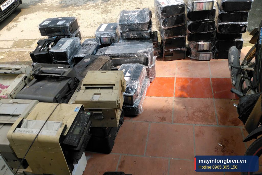 Thu mua máy in cũ tận nơi, xếp lên xe vận chuyển Thu mua máy in cũ tận nơi, xếp lên xe vận chuyển