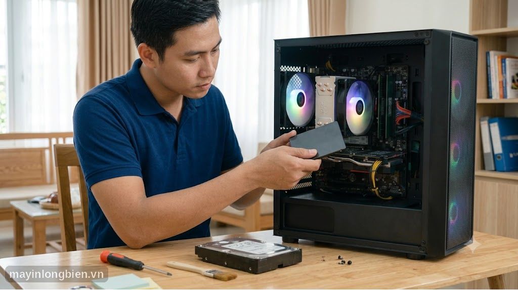 Thay ổ cứng HDD cũ bằng SSD mới để máy tính chạy nhanh