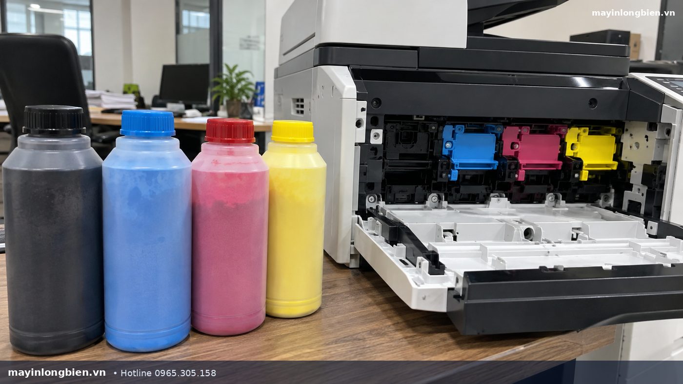 Đổ mực máy photocopy Sharp - Thần Vũ Đổ mực máy photocopy Sharp AR, MX tại Hà Nội - Máy In Mực In Thần Vũ
