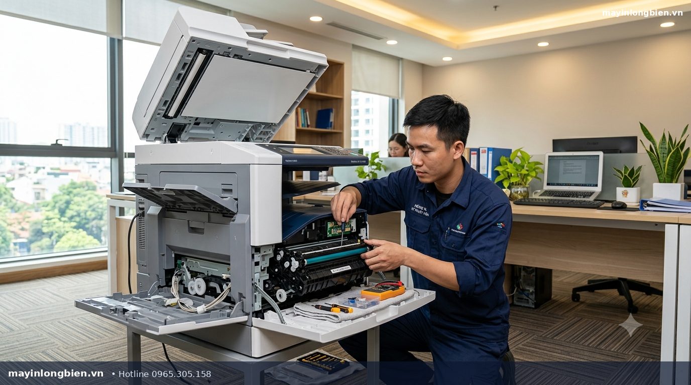 Cách đổ mực máy photocopy Sharp không làm bẩn, bền máy