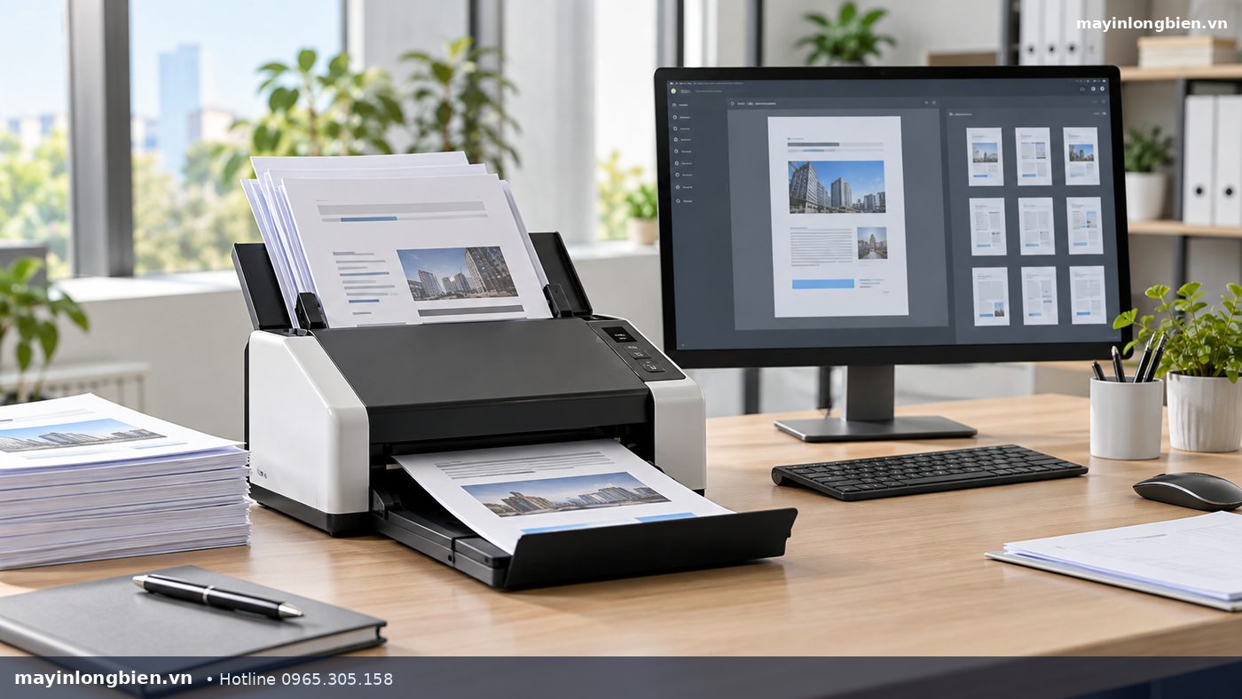 Sửa máy scan tài liệu văn phòng tại Hà Nội - Máy In Mực In Thần Vũ