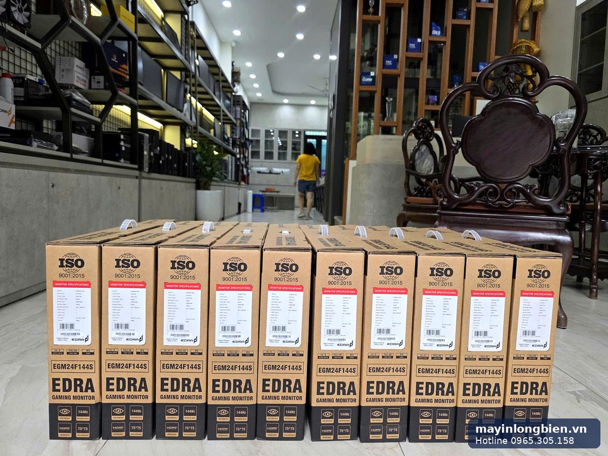 Lô màn hình EDRA EGM24F144S hàng mới nguyên hộp tại cửa hàng Thần Vũ