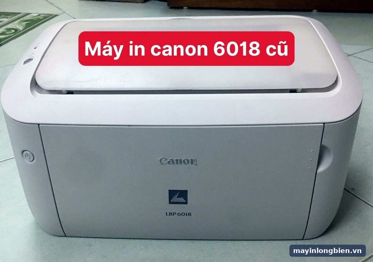 Máy in Canon LBP 6018L cũ tại kho Thần Vũ