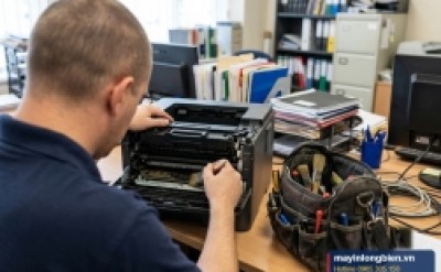 Có nên đào tạo kỹ thuật viên nội bộ sửa máy in?