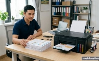Máy in phun màu in 2 mặt tự động có cần thiết không?