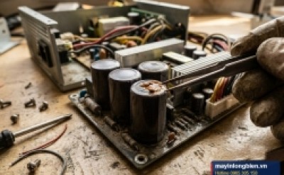 Nguồn máy tính bị phồng tụ: Sửa nhanh