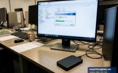 Sao lưu dữ liệu máy tính văn phòng tự động, an toàn