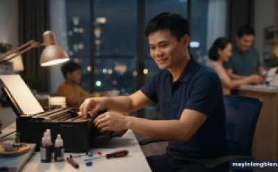Sửa máy in phun màu buổi tối, cuối tuần tại Hà Nội