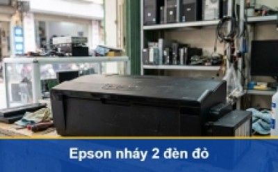 Máy In Epson Nháy 2 Đèn Đỏ: Sửa Lỗi 1390, 1430, G4500, L1800