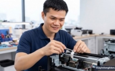 Thay cáp đầu phun, cáp cảm biến máy in phun màu | Thần Vũ