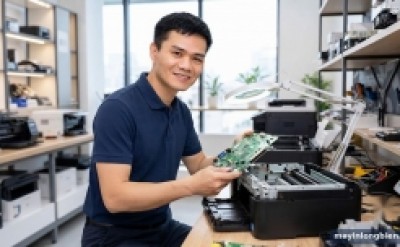 Thay mainboard máy in phun màu: thay hay đổi máy? | Thần Vũ