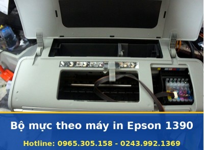 Bộ Mực Theo Máy In Epson 1390 Tại Hà Nội, Đúng Loại, Báo Giá