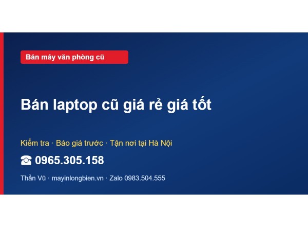 Bán laptop cũ giá rẻ giá tốt