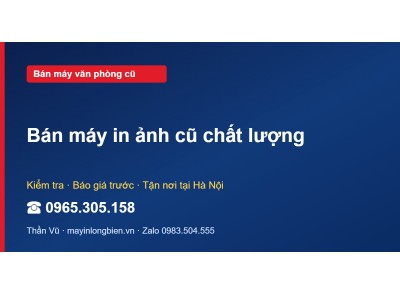 Bán máy in ảnh cũ chất lượng