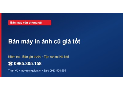 Bán máy in ảnh cũ giá tốt