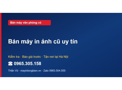 Bán máy in ảnh cũ uy tín