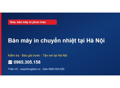 Bán máy in chuyển nhiệt tại Hà Nội