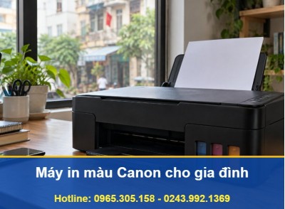 Máy In Màu Cũ Canon Dùng Cho Gia Đình, In Thử Trước Khi Giao