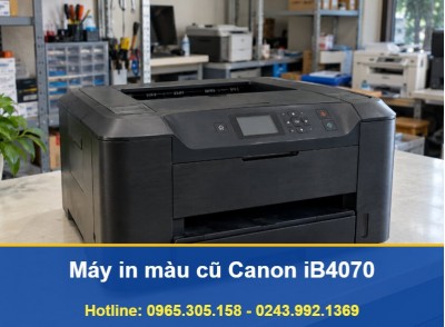 Máy In Màu Cũ Canon iB4070 Cho Văn Phòng, In Hai Mặt Tự Động