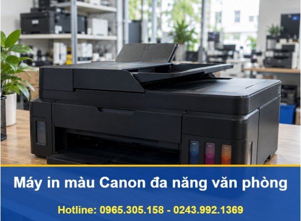Máy In Màu Cũ Canon Đa Năng Dùng Ở Văn Phòng – Báo Giá Trước