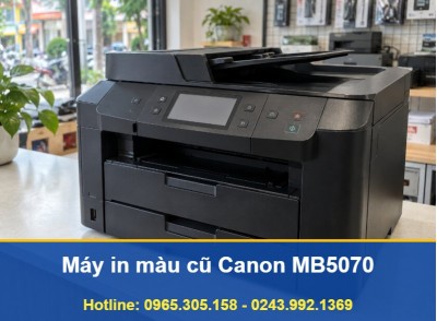 Máy In Màu Cũ Canon MP 5070 Nội Địa, In Hai Mặt, Có Khay ADF