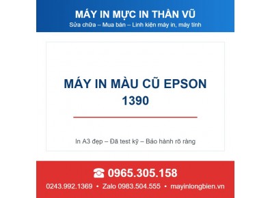 Bán máy in màu cũ Epson 1390 tại Long Biên