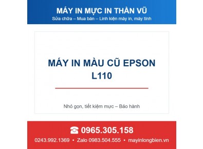 Bán máy in màu cũ epson L110 tại Long Biên,