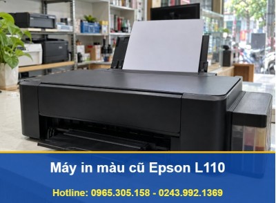 Máy In Màu Cũ Epson L110 Tại Long Biên Uy Tín, Báo Giá Trước