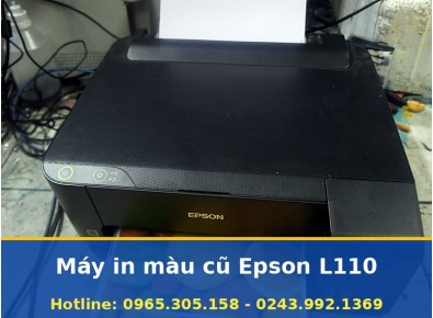 Máy In Màu Cũ Epson L110 Tại Long Biên Uy Tín, Báo Giá Trước