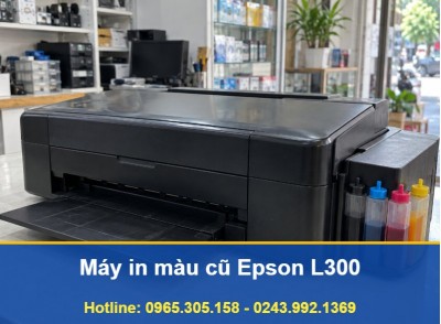 Máy In Màu Cũ Epson L300 Tại Long Biên Uy Tín, Báo Giá Trước