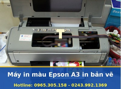 Máy In Màu Epson A3 In Bản Vẽ Uy Tín, Báo Giá Trước, Tận Nơi