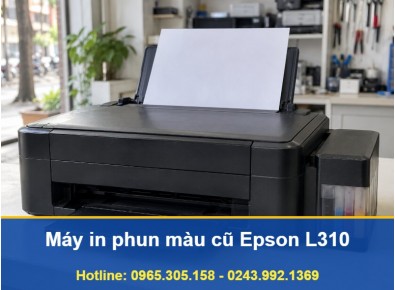 Máy In Phun Màu Cũ Epson L310 Long Biên Uy Tín, Giao Tận Nơi
