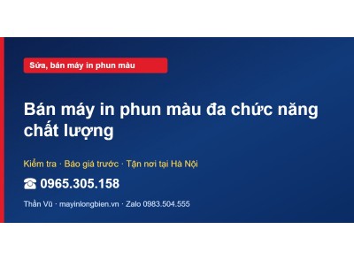 Bán máy in phun màu đa chức năng chất lượng