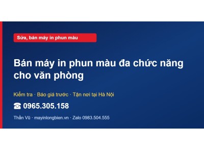 Bán máy in phun màu đa chức năng cho văn phòng