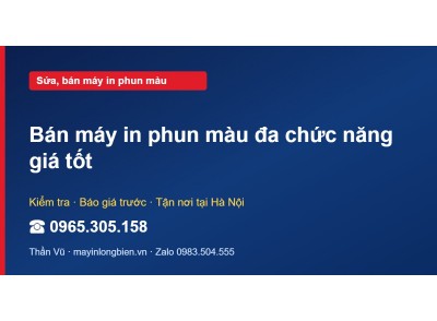 Bán máy in phun màu đa chức năng giá tốt