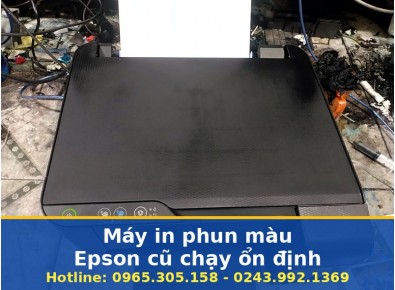 Máy In Phun Màu Epson Cũ Chạy Ổn Định Tại Long Biên: Kiểm Kỹ