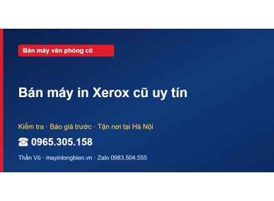 Bán máy in Xerox cũ uy tín