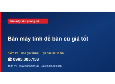 Bán máy tính để bàn cũ giá tốt