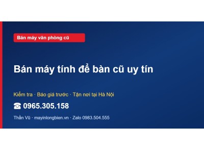 Bán máy tính để bàn cũ uy tín