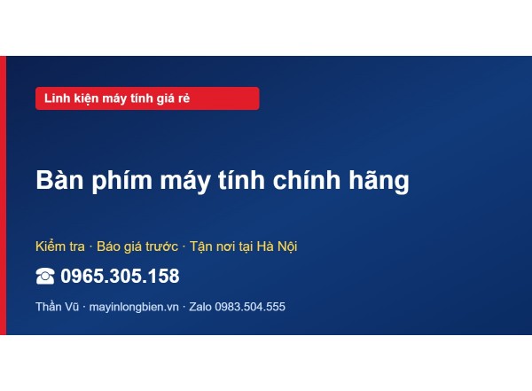 Bàn phím máy tính chính hãng