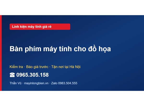 Bàn phím máy tính cho đồ họa